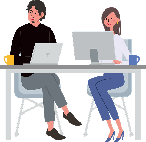 仕事を知るイメージイラスト